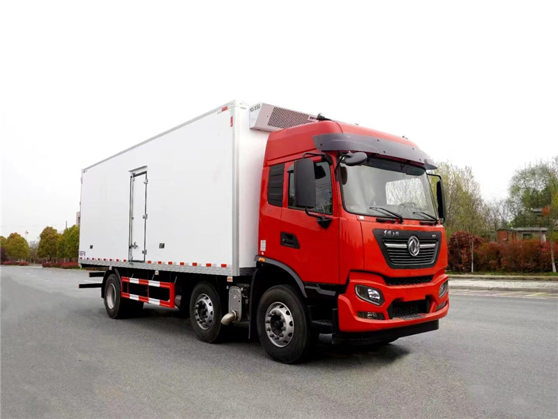 東風(fēng)天錦KR小三軸(高頂雙臥)冷藏車